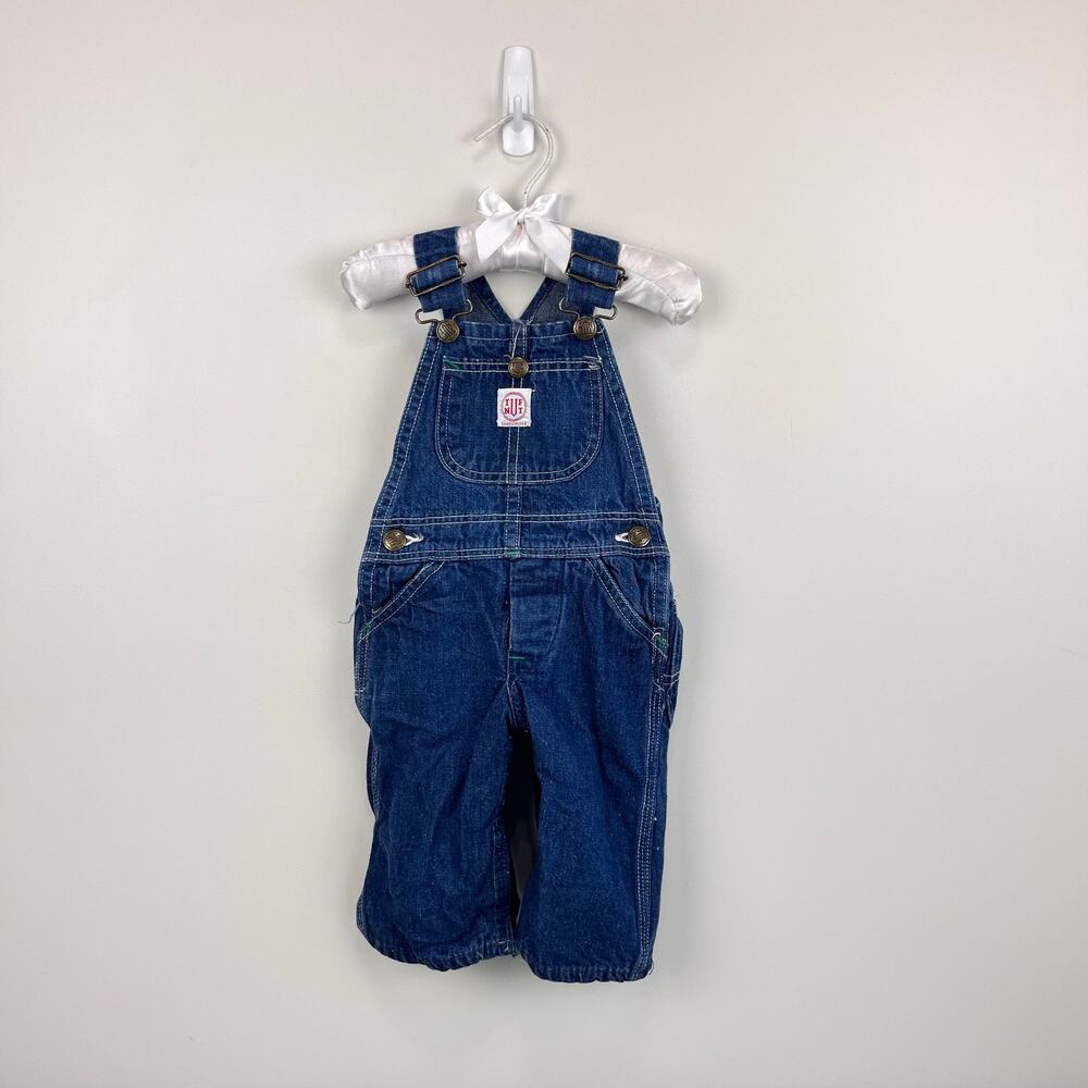 Vintage Tuf Nut Sanforized Blue Jean Baby Overalls